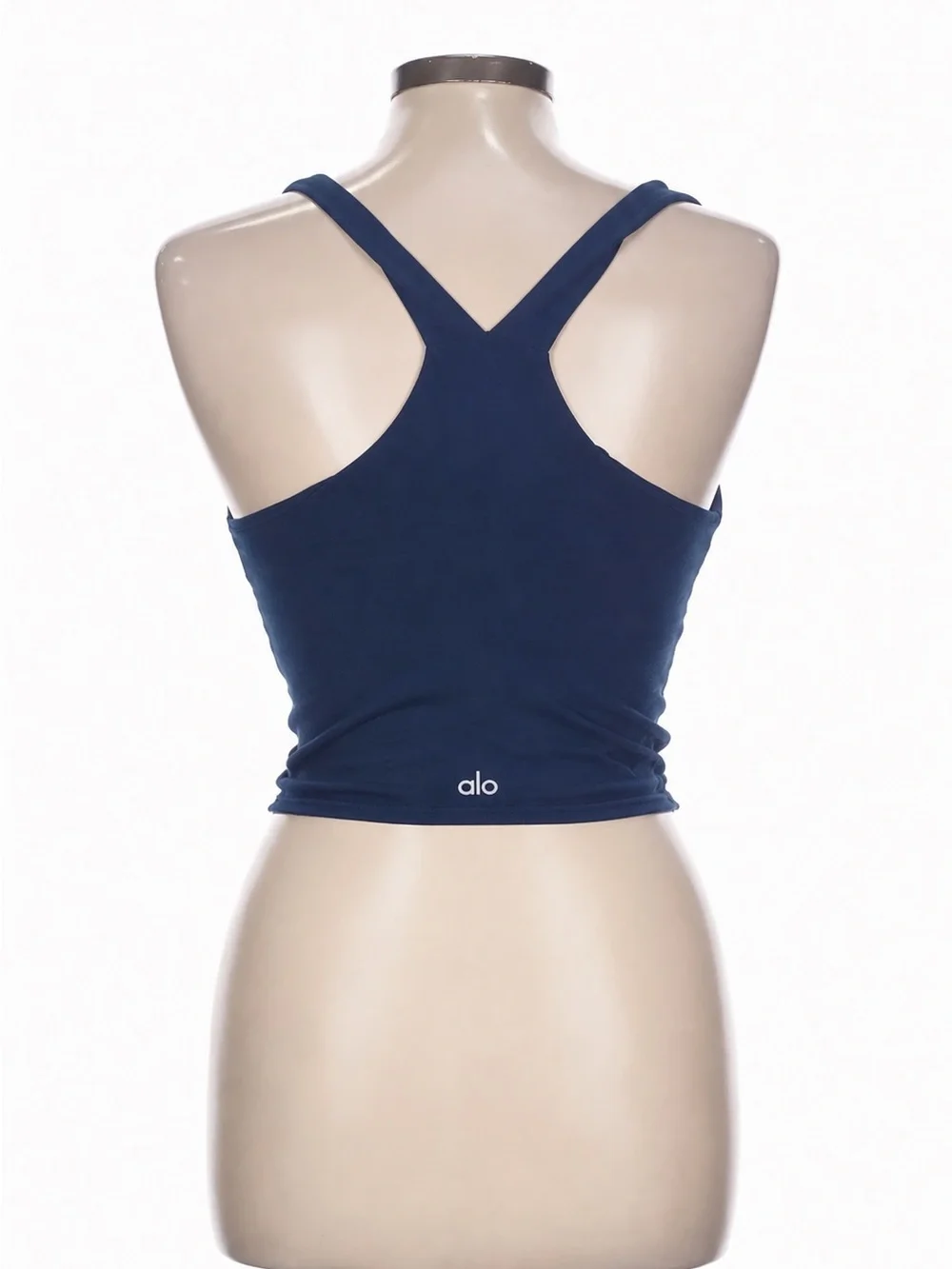 Airbrush Real Bra Tank Alo Navy Blue - Size M